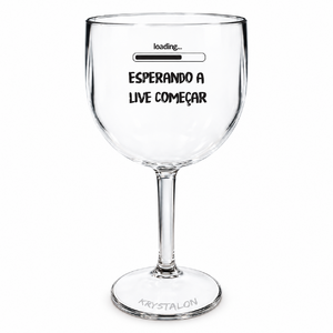 Taça de acrílico personalizada