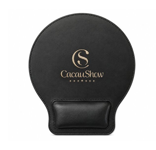 Mouse Pad de Couro Personalizado – Elegância e Sofisticação