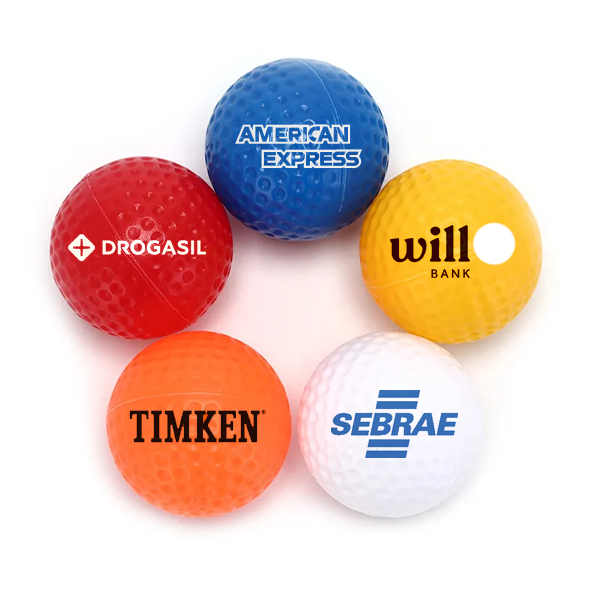 Bolinhas de Golfe Coloridas Personalizados