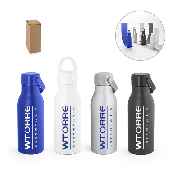 Garrafa de Agua de Aluminio Brindes