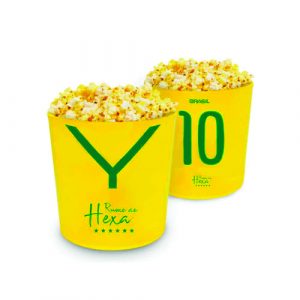 Balde de Pipoca Craque 3 Litros