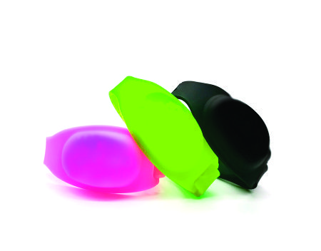 Pulseira de Silicone para Álcool Gel Personalizada