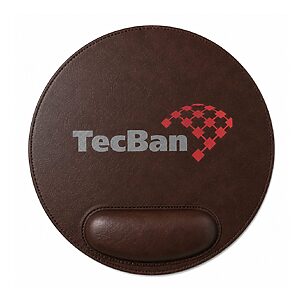 Mouse Pad Couro e Personalizado