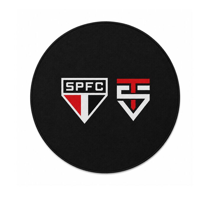 Mouse pad redondo com personalização