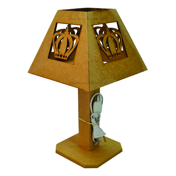 Abajur MDF Personalizado Brinde