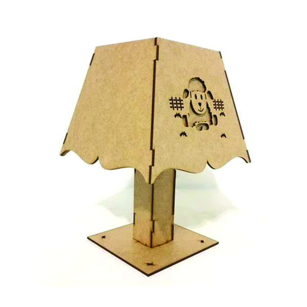 Abajur em MDF Personalizado