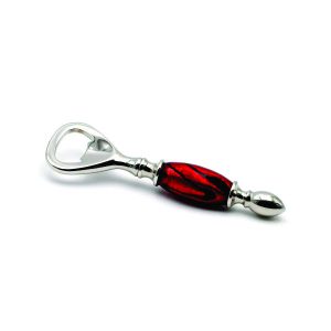Abridor de garrafa vermelho