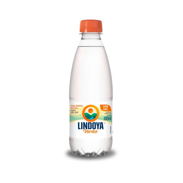 Água Mineral Personalizada 300 ML Com Gás