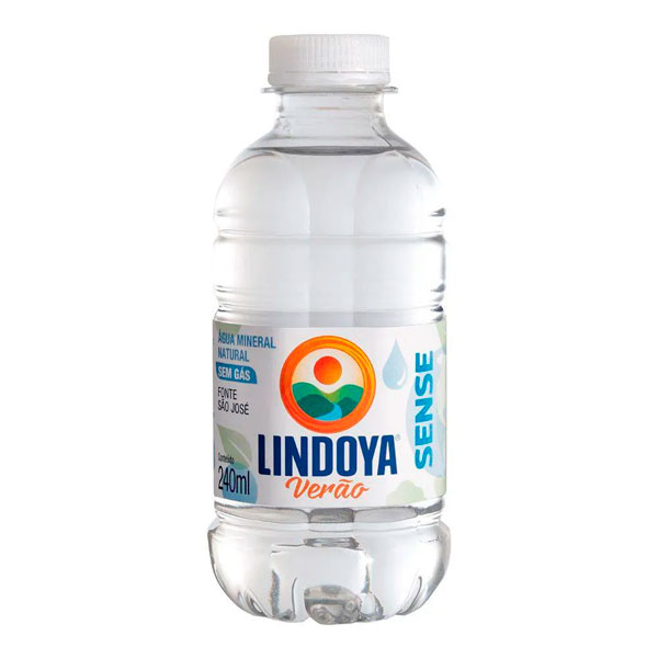 Água Mineral Personalizada Lindoya Sense 240ML