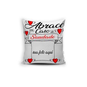 Almofada personalizada dia dos namorados