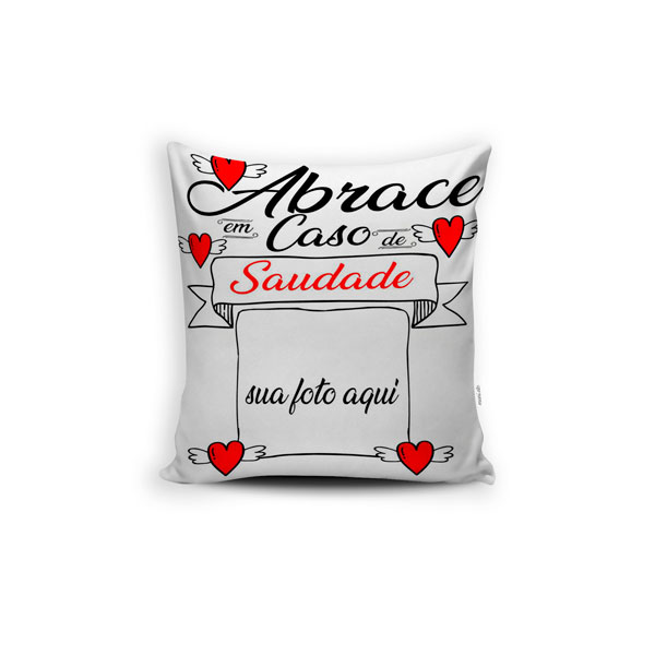 Almofada personalizada dia dos namorados