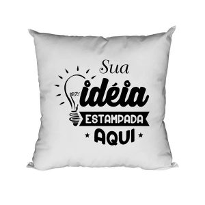 Almofada personalizada para brinde