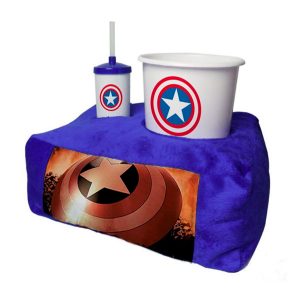 Almofada porta pipoca personalizada