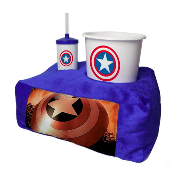 Almofada porta pipoca personalizada