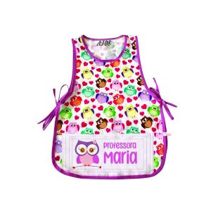 Avental Jaleco Professora Personalizado