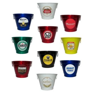 Balde de gelo personalizado eventos
