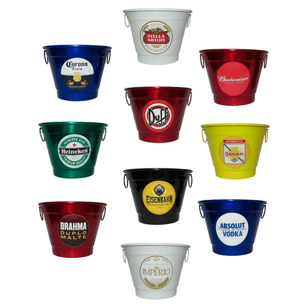 Balde de gelo personalizado eventos