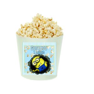 Balde Pipoca Personalizado Festa Infantil