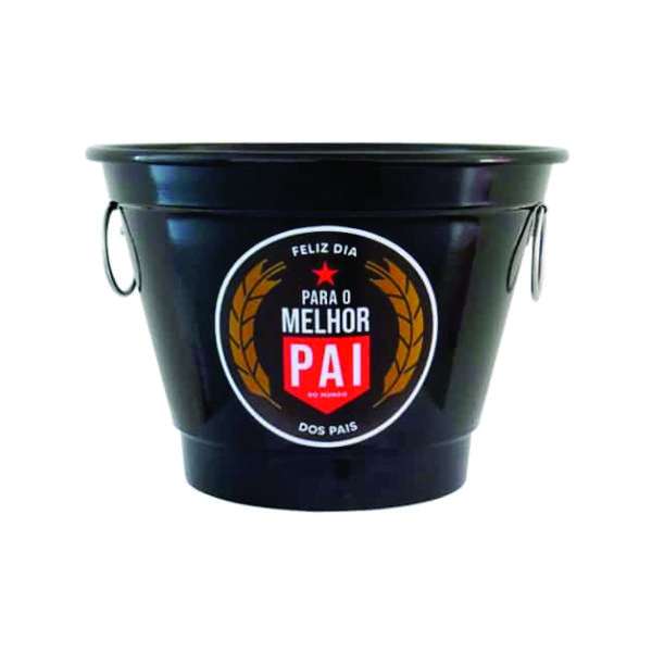 Balde de Gelo Personalizado dos Pais
