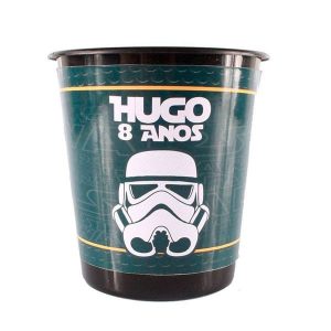 Balde de Pipoca Personalizado para Festa Infantil