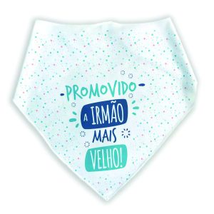 Bandana Pet Promovido a Irmão Mais Velho