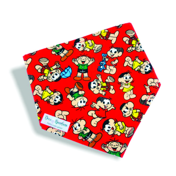 Bandana Turma da Mônica Pet