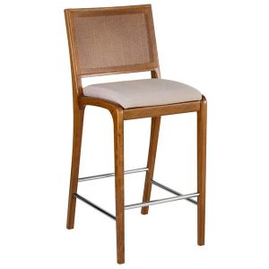 Banqueta Brigite Estofada Estrutura Design Sustentável