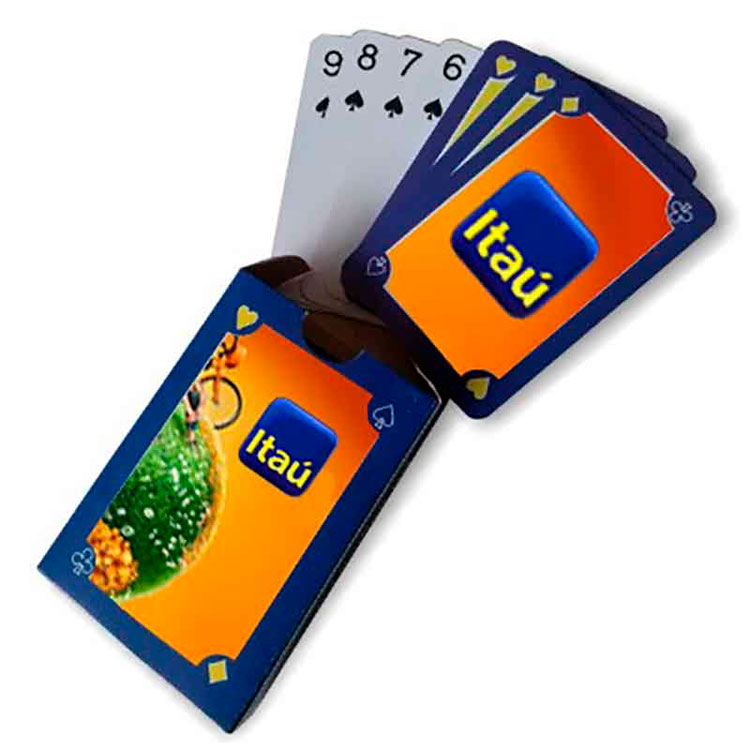 Baralhos Personalizados em Papel Cartão Triplex