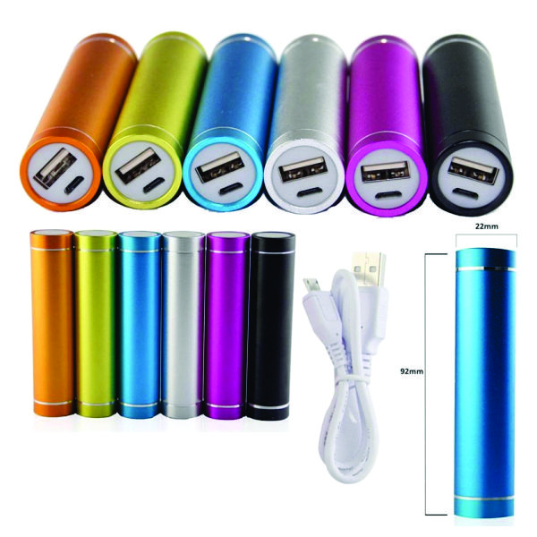 Bateria portátil arredondada