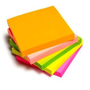 Bloco De Anotações Colorido