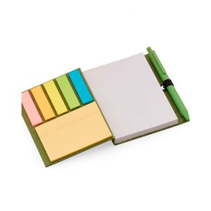 Bloco Ecológico de Anotações com Post It