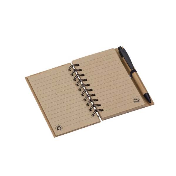 Caderno Com Caneta Em Bambu Personalizado