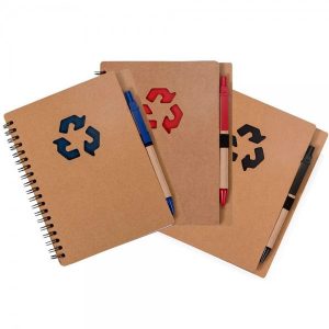 Bloco com Caneta de Anotações Ecológico