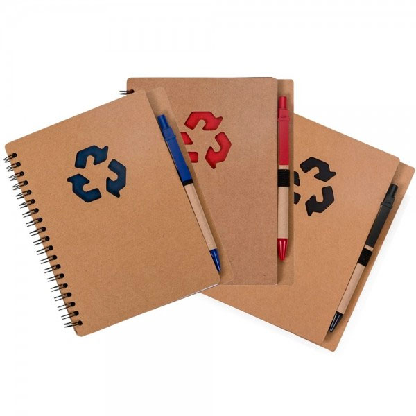 Bloco com Caneta de Anotações Ecológico