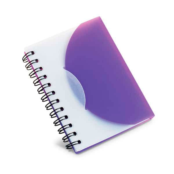 Bloco Promocional Capa de Plástico