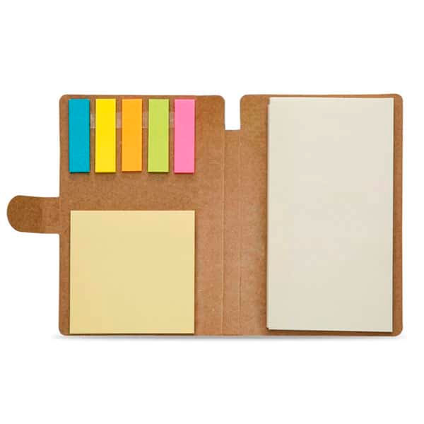 Bloco de Anotações Com Post it