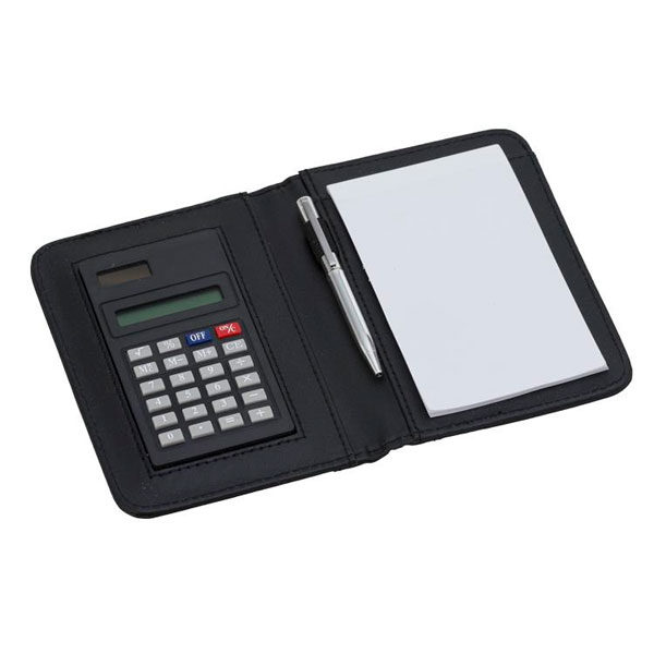 Bloco de Anotações com Calculadora