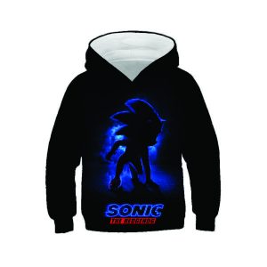 Blusa Moletom Flanelado Sonic Infantil