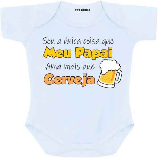 Body com Frase para Bebê