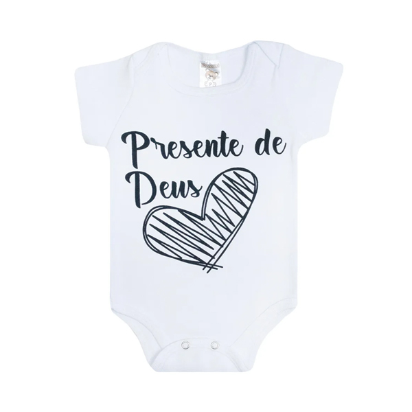 Body Personalizado Com A Sua Estampa Frase