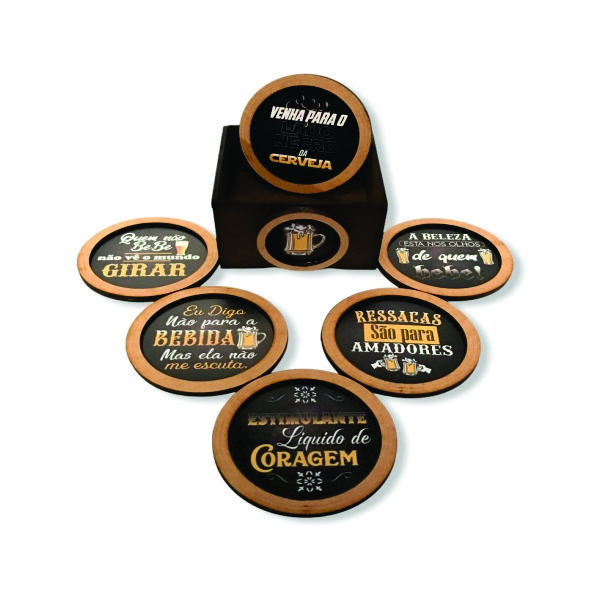 Bolacha Para Cerveja Personalizada