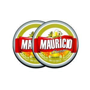 Bolacha chopp papelão personalizada