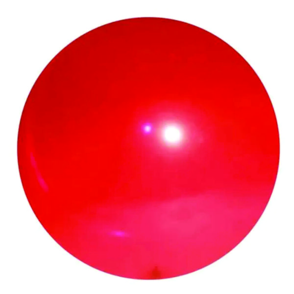 Bolas de vinil transparente brinde