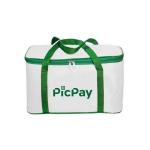 Bolsa térmica com logo personalizado