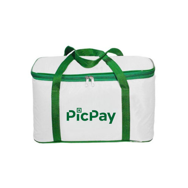 Bolsa térmica com logo personalizado