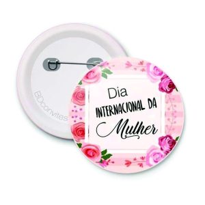 Botton Dia da Mulher