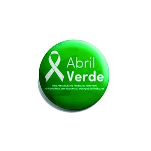 Broche Abril Verde