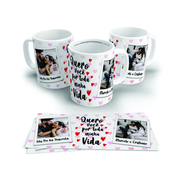 Caneca Personalizada com Foto para Namorado
