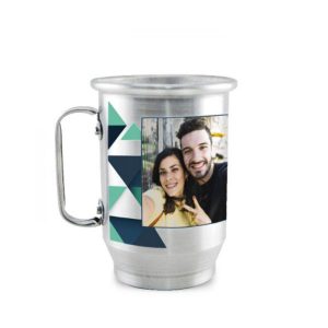 Caneca de Alumínio Personalizada com Foto