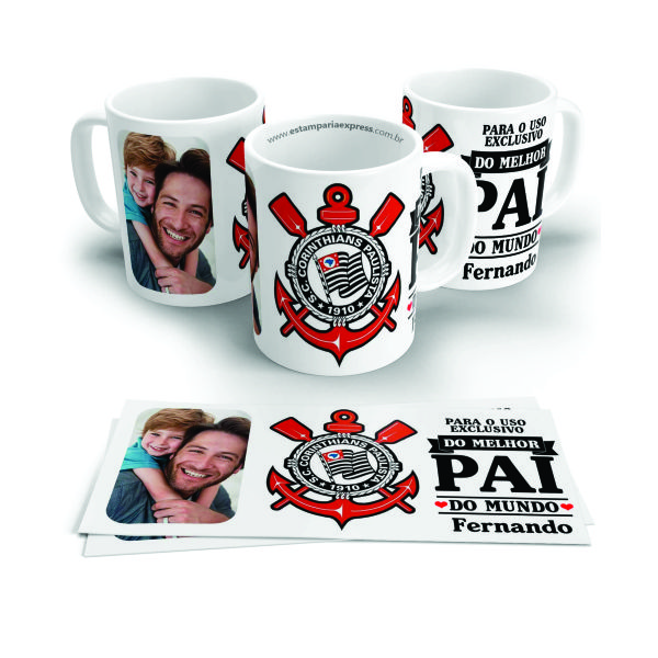 Caneca Personalizada com Foto Dia dos Pais